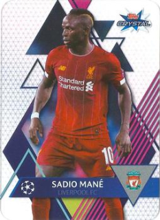 Sadio Mane Liverpool 2019/20 Topps Crystal Champions League Base card #56